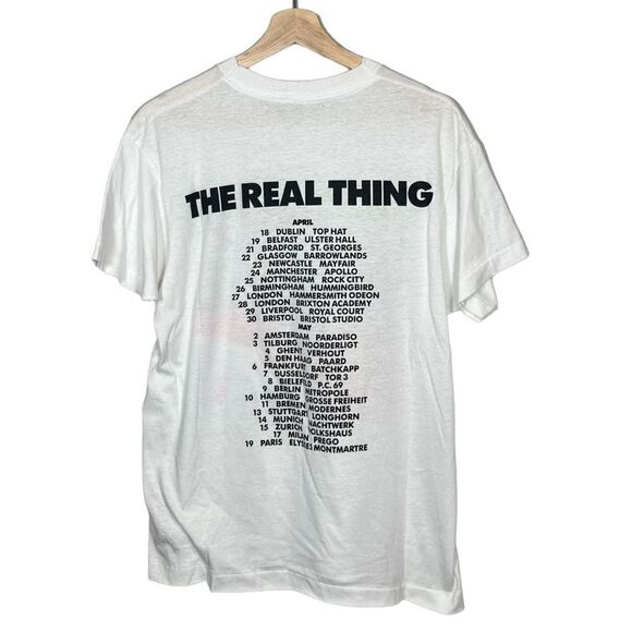 Vintage 1990 Faith No More The Real Thing Tour Band T-shirt Brockum Mens L - Picture 2 of 4